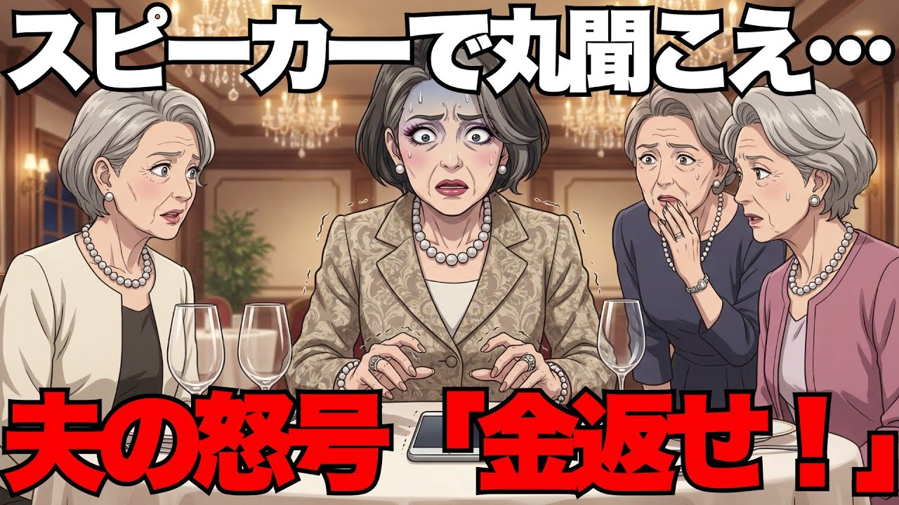 【同窓会の悲劇】全身エルメスの同級生が私を見下した直後、スピーカーから響いた“夫の怒号”と借金地獄の真実｜63歳独身女性の逆襲