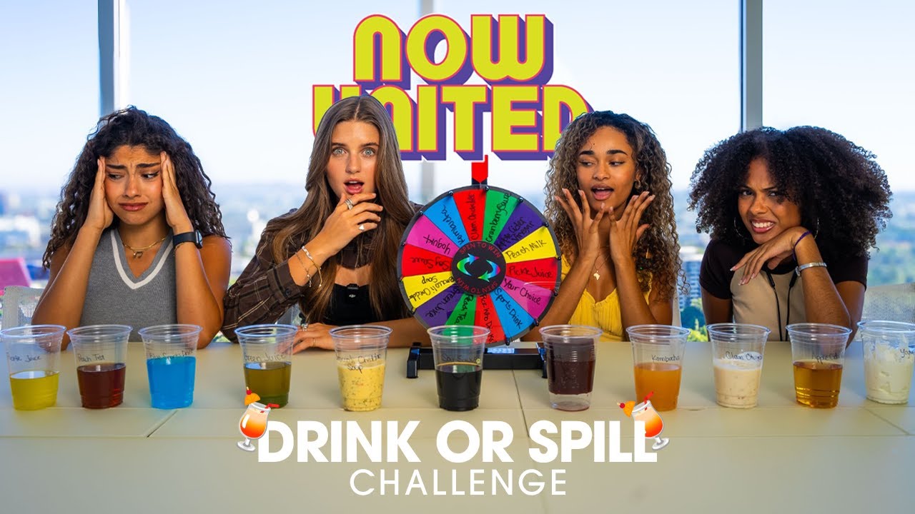 Now United Drink or Spill Challenge! 🍹😱- This Week with Now United