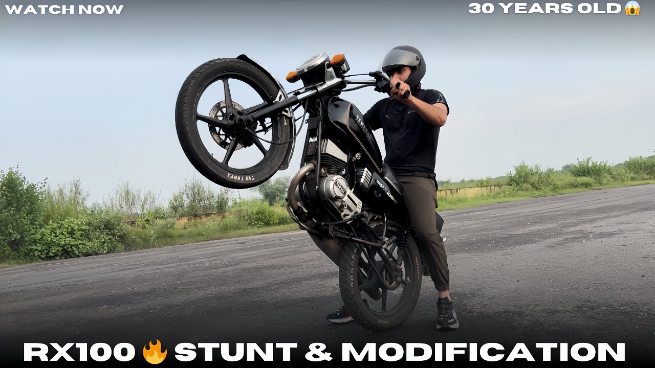 YAMAHA RX100 Modifications 😍 | Powerful Engine 30 years baad bhe 😱