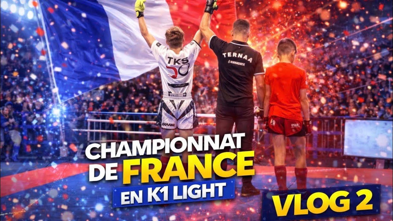 CHAMPIONNAT DE FRANCE EN K1 LIGHT VLOG 2 2021/2022.