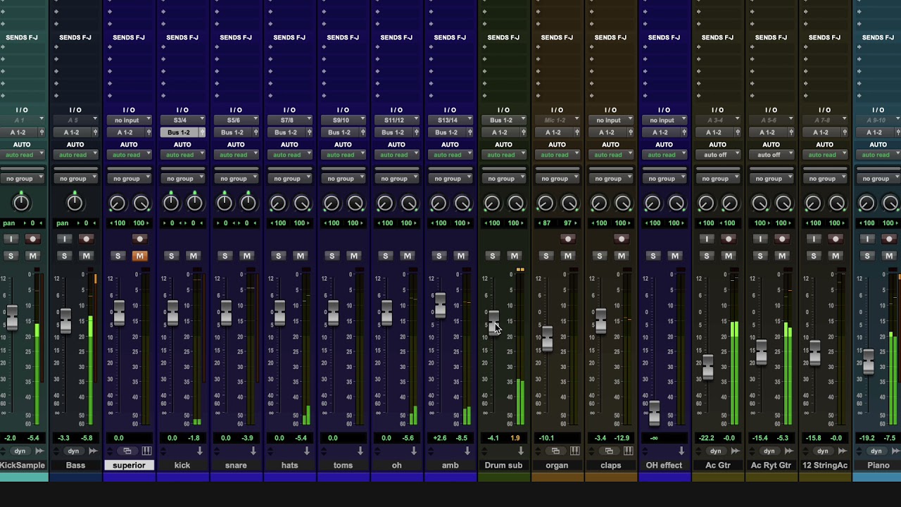 Pro Tools Fundamentals: Submixes