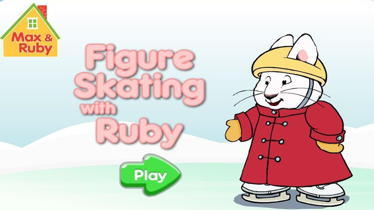 Max And Ruby: Figure Skating With Ruby - Old Flash Games