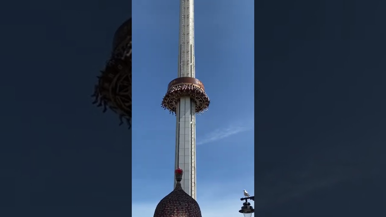 Craziest amusement park ride! #shorts  #nature #linnanm&auml;ki #finland