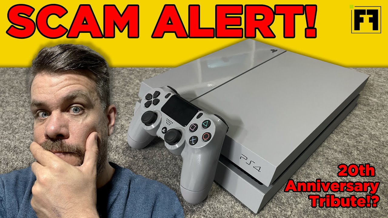 I Got SCAMMED... So I TRANSFORMED This PS4 into a 20th Anniversary Tribute! (Almost!)