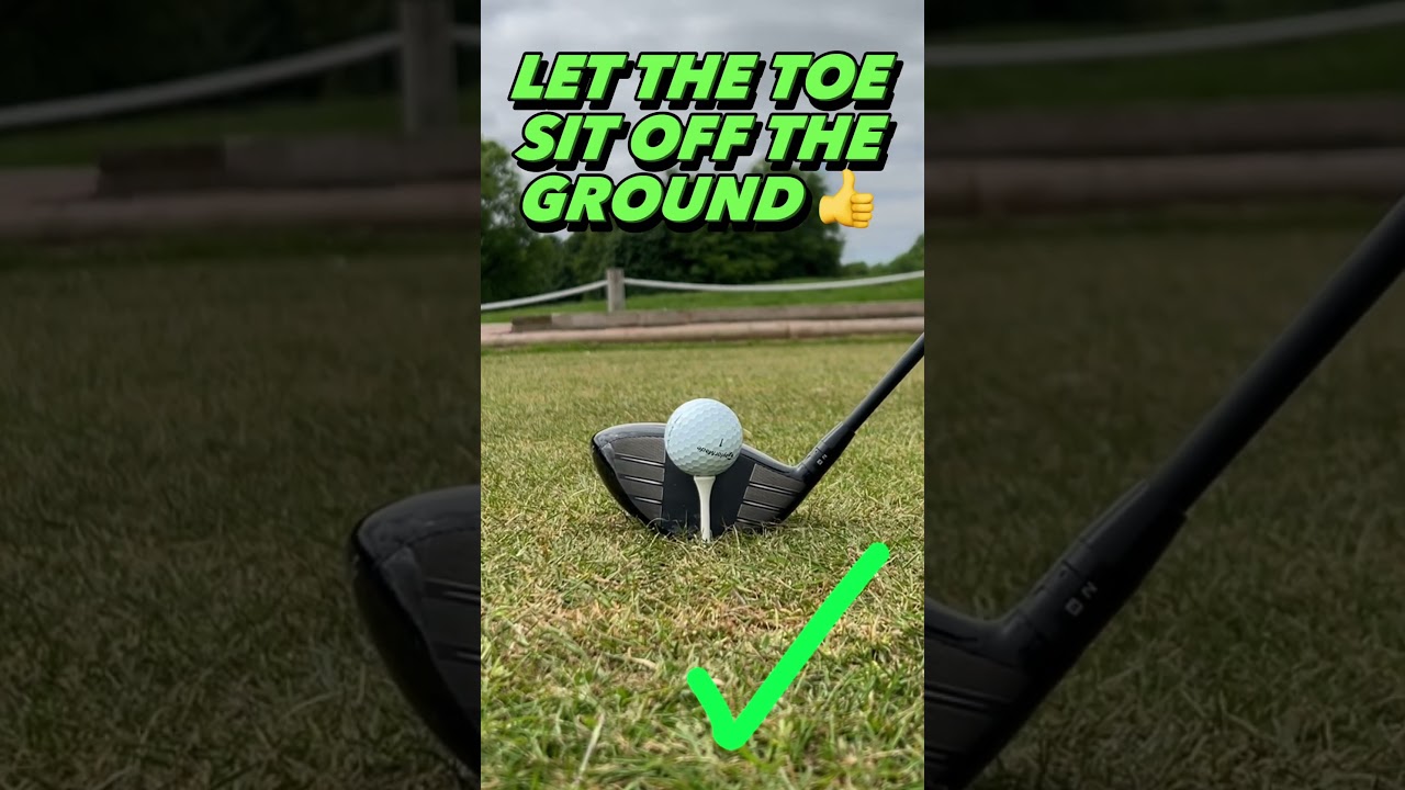 Do This To Hit Driver Straighter! #golf #golfswing #golftips  #golfer