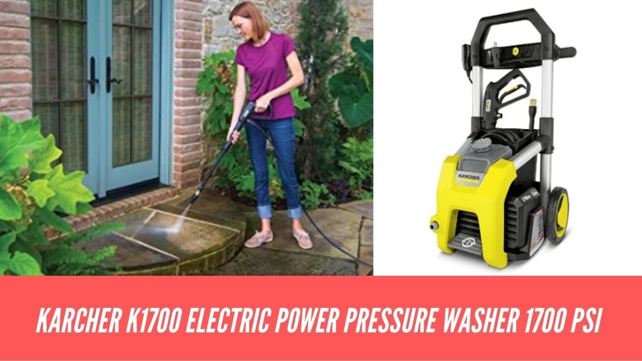 Karcher K1700 Electric Power Pressure Washer 1700 PSI |EXCLUSIVE