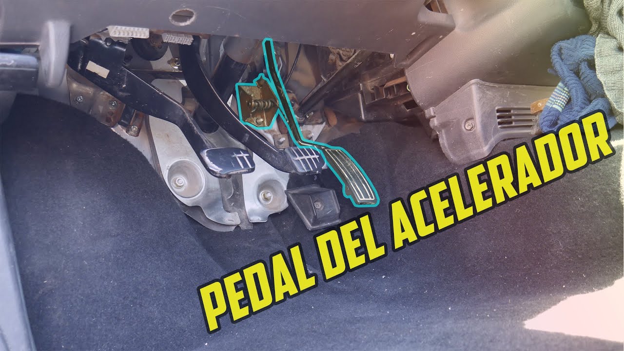Reparación al pedal del acelerador