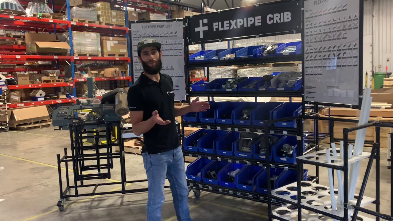FLEXPIPE CRIB - A Lean Storage Unit for Tools and Components