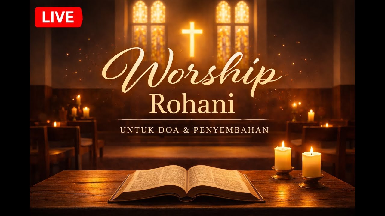 LIVE 🔴 Musik Worship Tenang untuk Doa Malam & Saat Teduh