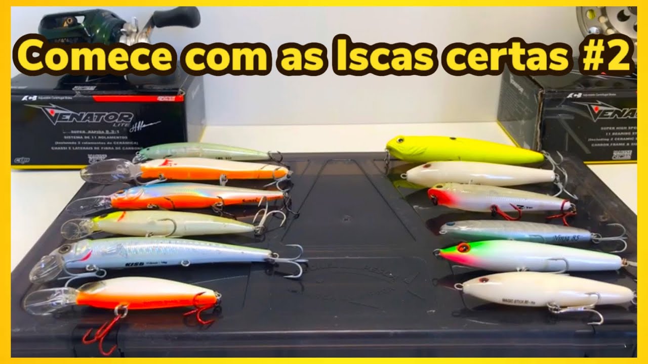 Seleção de Iscas Artificiais para 2020!!!