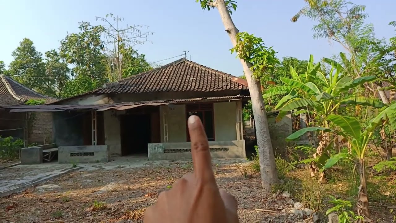 Dijual rumah pinggir sungai. luas SHM 295m harga 135jt, lokasi Desa Trucuk Kab Klaten