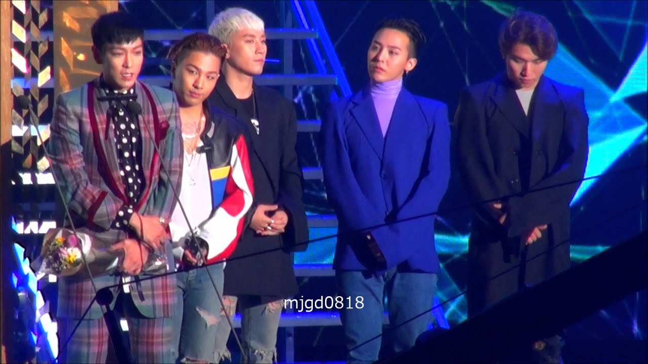 20160217 Gaon Awards BIGBANG 音悦台YinYueTai アジア最高の影響力賞