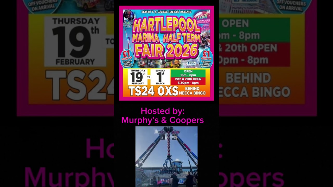 Hartlepool  Marina 2026!