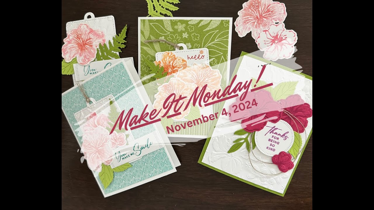 Sneak Peek: Stampin' Up!'s Happy Hibiscus Bundle! 🌺