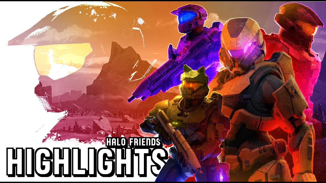 four idiots Suffer through Halo Infinite (Halo Infinite Friends Highlights)