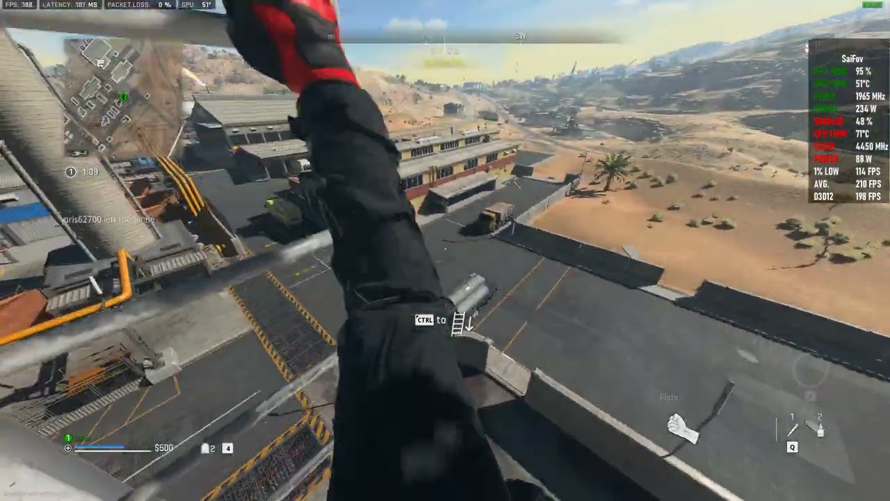 Warzone 2 Ryzen 5800x3d + RTX 3080 1080p | Low Settings