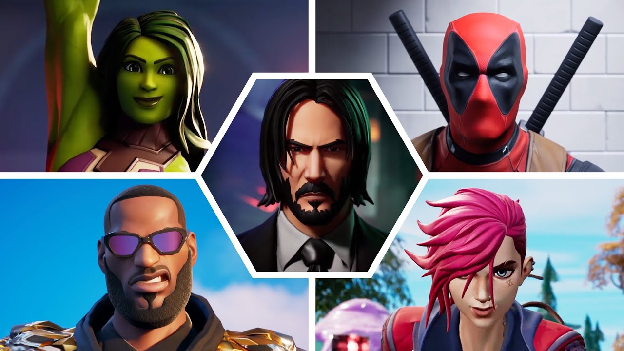 Fortnite Todas Las Colaboraciones - ¡Marvel, DC Comics y más!