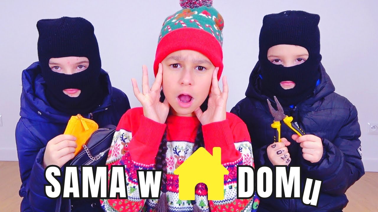 SAMA W DOMU ze ZŁODZIEJAMI! (Parodia Kevin Sam w Domu)