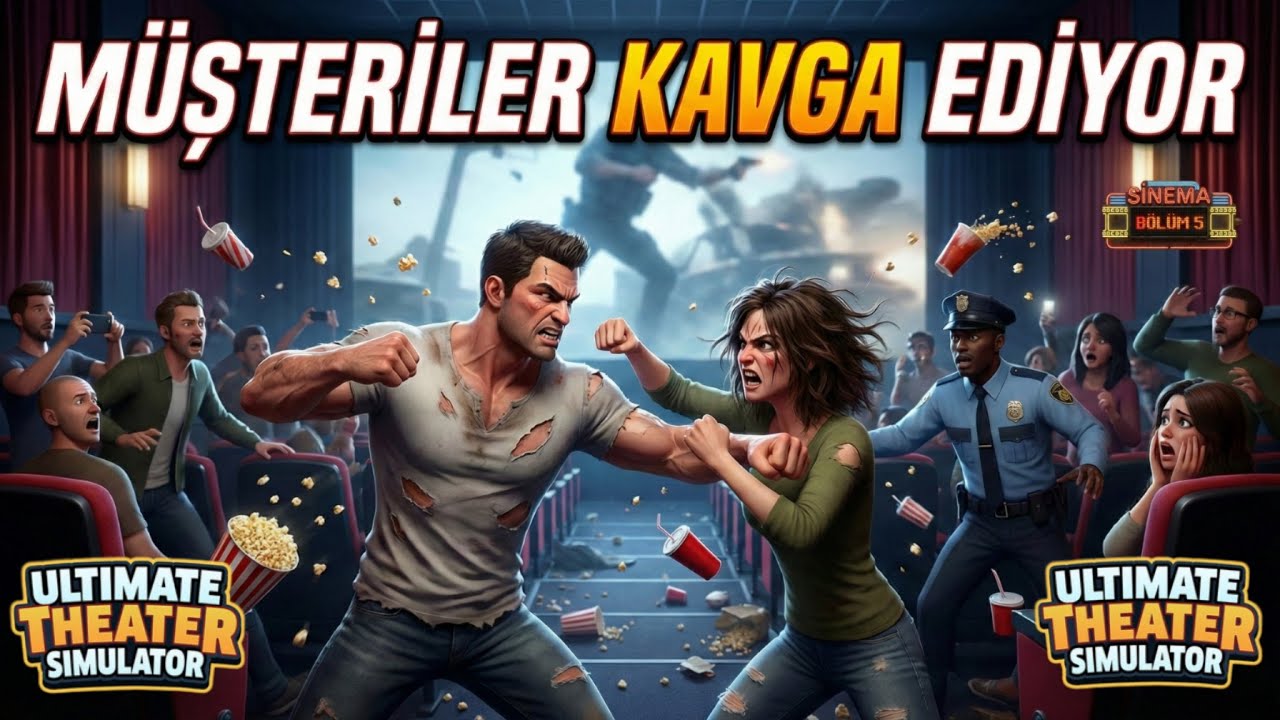 4 Sorunlu Müşteri Tipiyle Mücadele! | Ultimate Theater Simulator #5