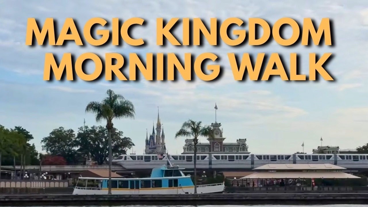 🔴 LIVE: Magic Kingdom Morning Walk at Disney World | Main Street, Cinderella Castle & Disney Magic