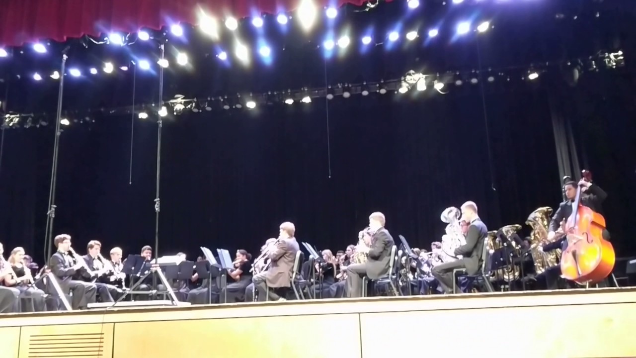 Timber Creek High School Wind Ensemble, performing 