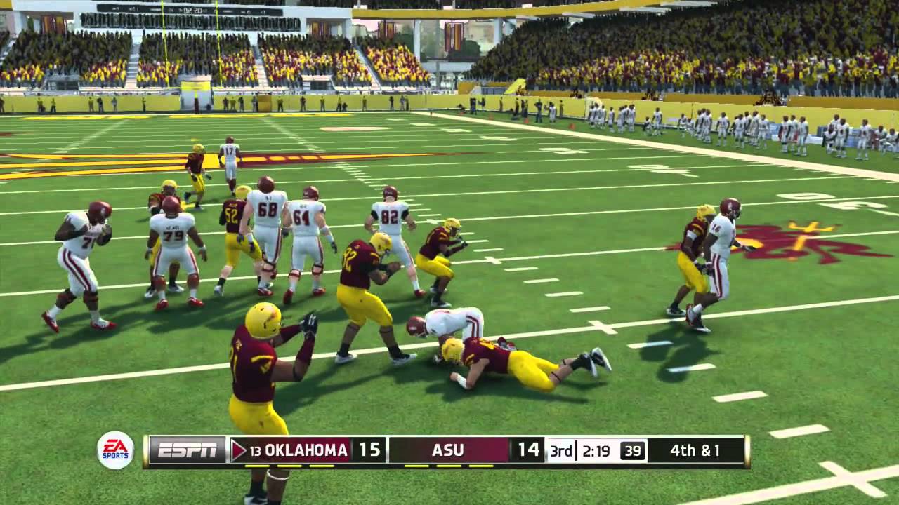 NCAA 14:Lateral Fail-