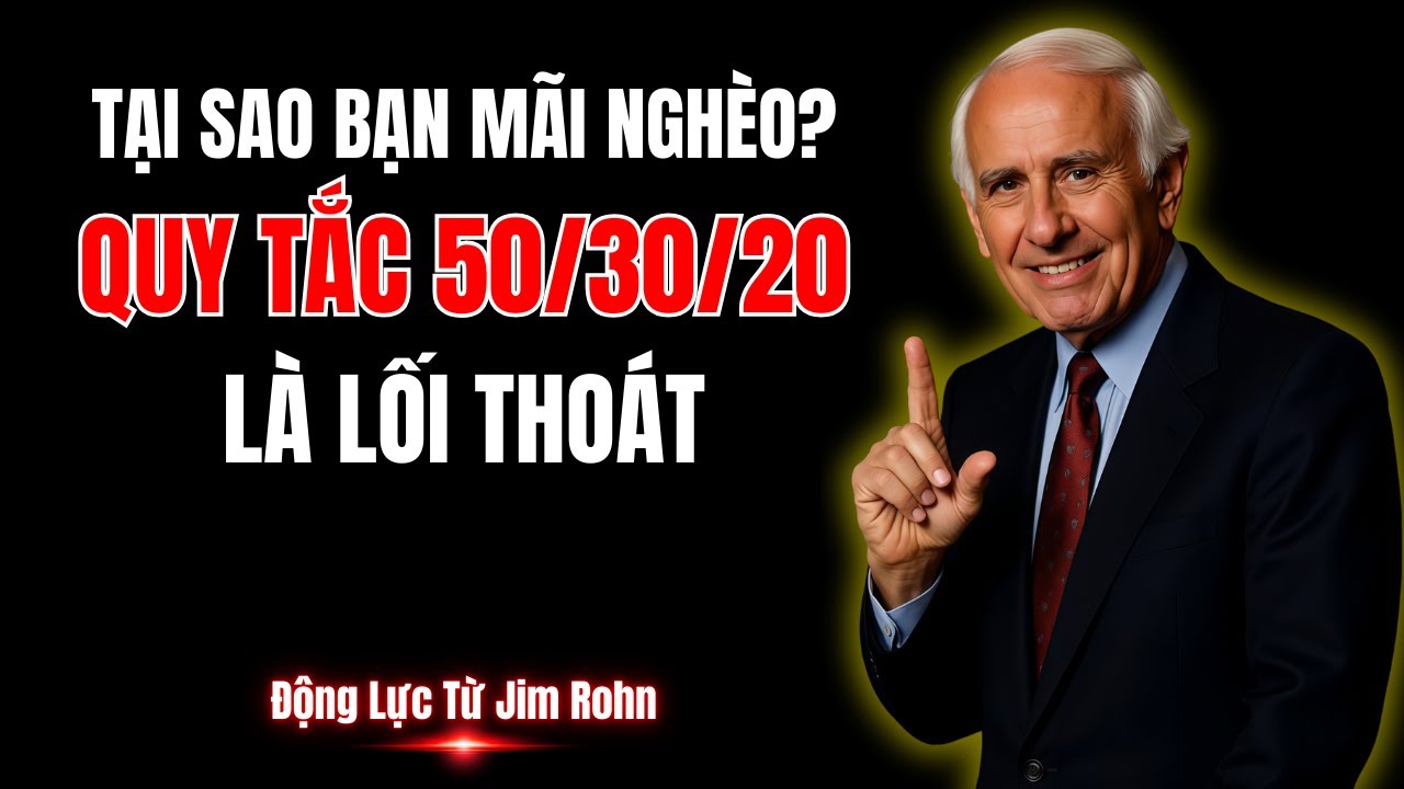 Tại Sao Bạn Mãi Nghèo? Quy Tắc 50/30/20 Là Lối Thoát | Động Lực Từ Jim Rohn