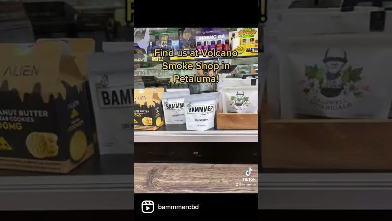 CBD Flower At Volcano Smoke Shop in Petaluma! #short