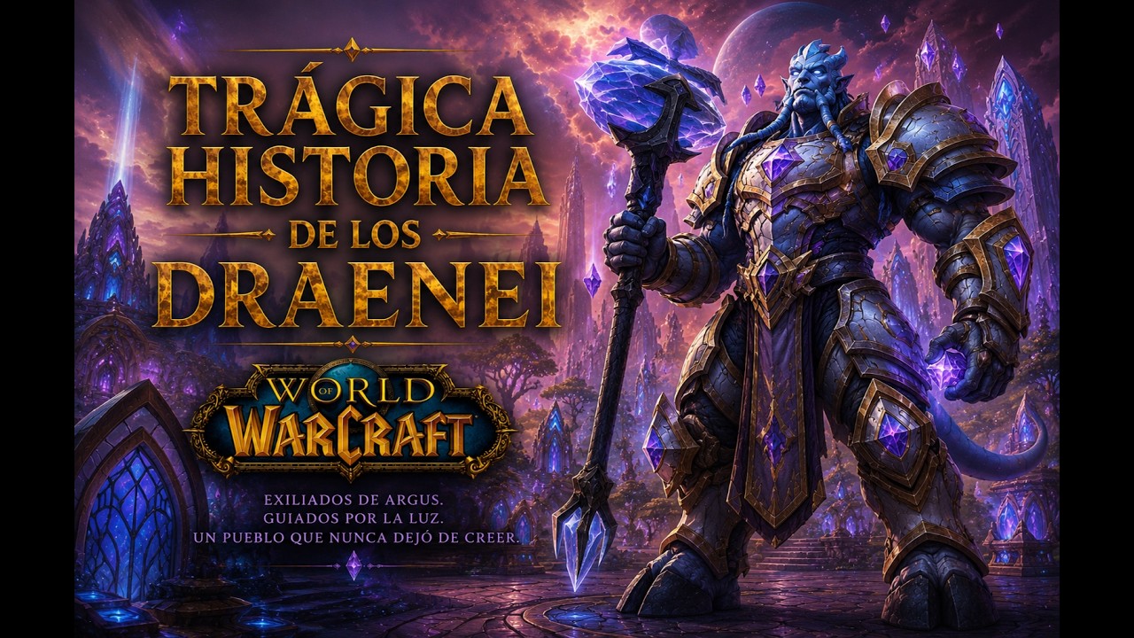 Historia y Lore de los Draenei: Exilio, Luz y Redencion