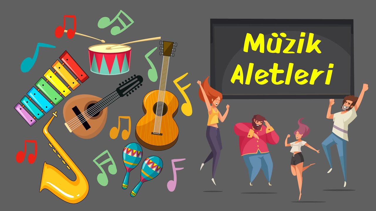 M&uuml;zik Aletlerini Tanıyalım | Ger&ccedil;ek Enstr&uuml;man Sesleri | M&uuml;zik &Ccedil;algıları &Ouml;ğreniyorum | Enstr&uuml;manlar