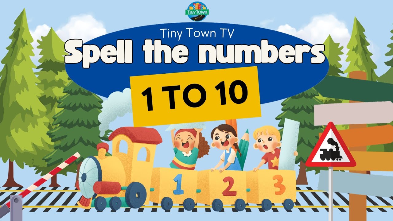 Numbers Spelling for Kids | Spell 1 to 10 | Fun Learning #youtubeshorts #learning #spelling #kidsfun
