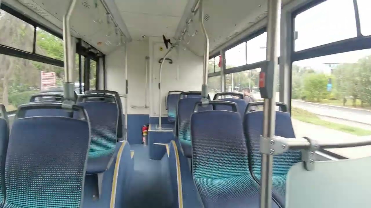 Prezentarea interiorului autobuzului ZTE Granton GTZ6129BEVR - European Mobility week