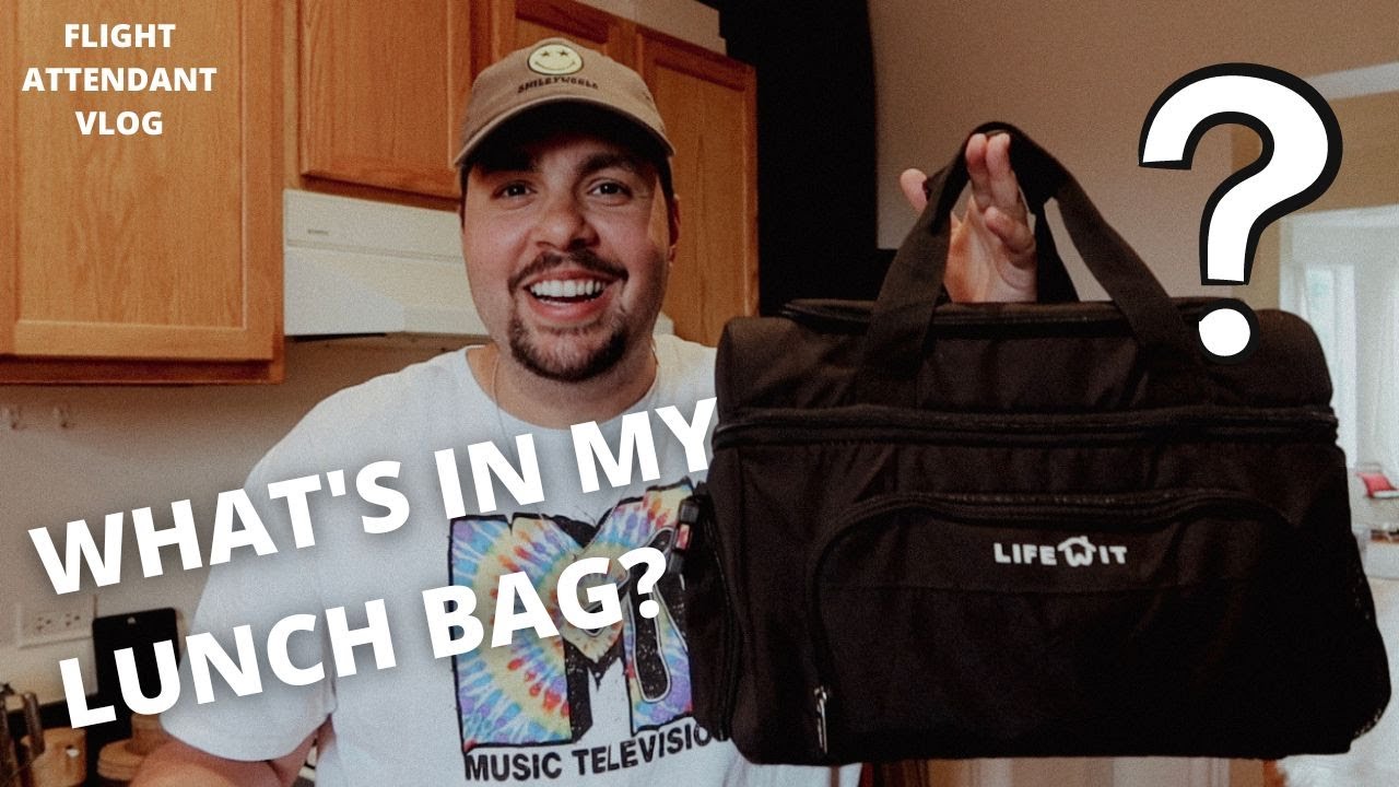 WHAT’S IN MY LUNCH BAG? | TRADER JOE’S HAUL | MEAL PREPPING - FLIGHT ATTENDANT LIFE