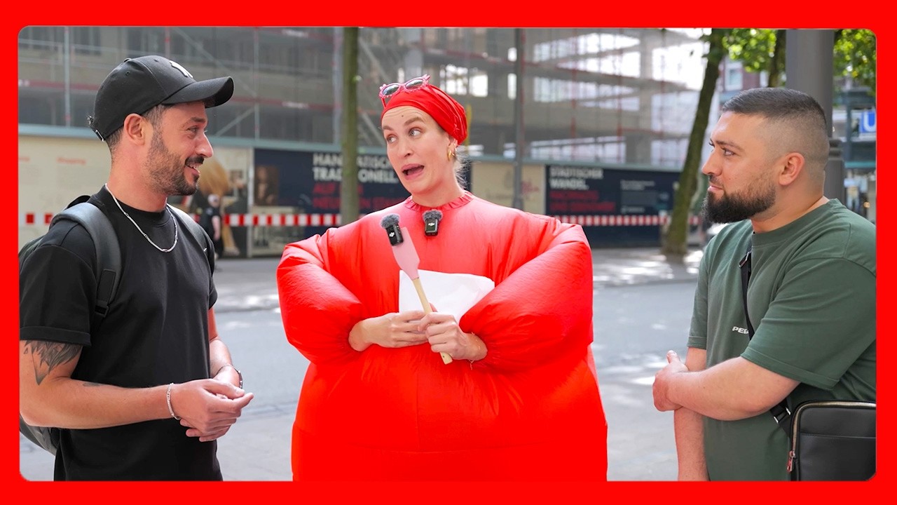Die Periode auf der Straße: Was wissen Männer? Streetcomedy Teil 2