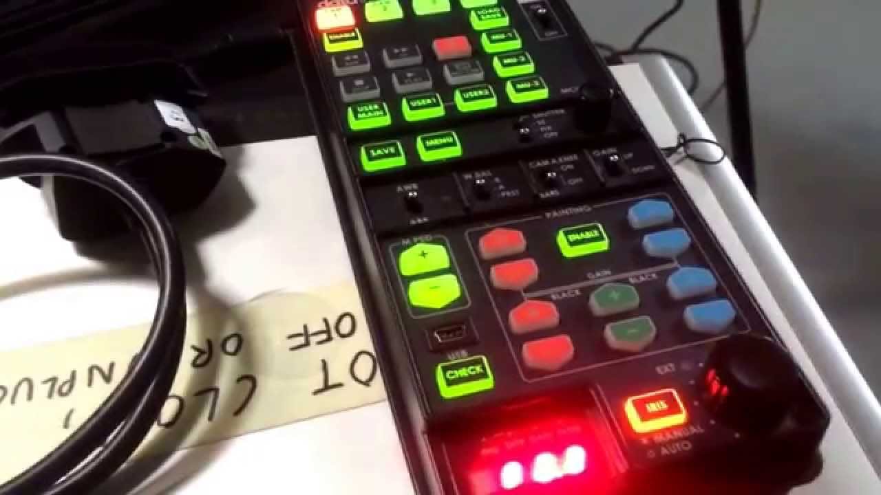 Datavideo MCU100. Unboxed and briefed.