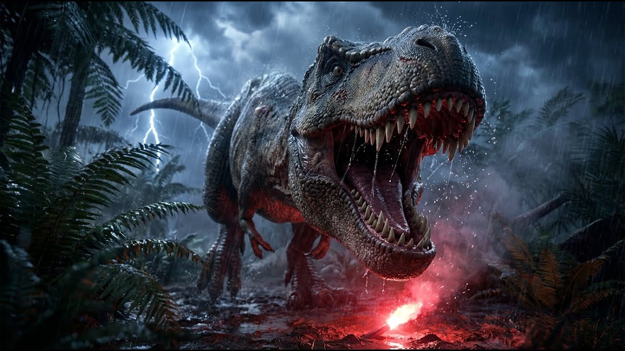 THE REX 🦖 Cinematic Adventure / Tribal Percussion | Jurassic World & Dinosaur Survival Epic Music