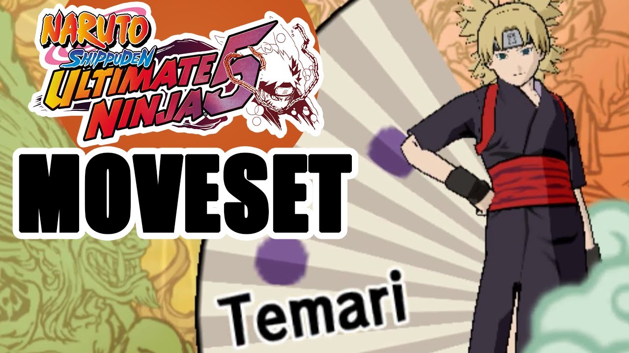 Naruto Ultimate Ninja 5 (PS2) - Temari Moveset