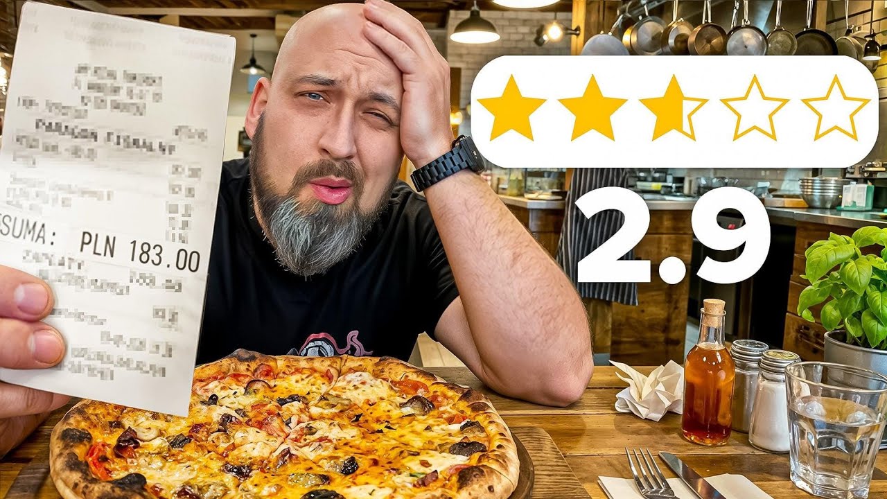 Lokal z 2.9 ⭐sprzedał mi najdroższa pizze jaka jadłem ! #pizza #burger #recenzjajedzenia #testy