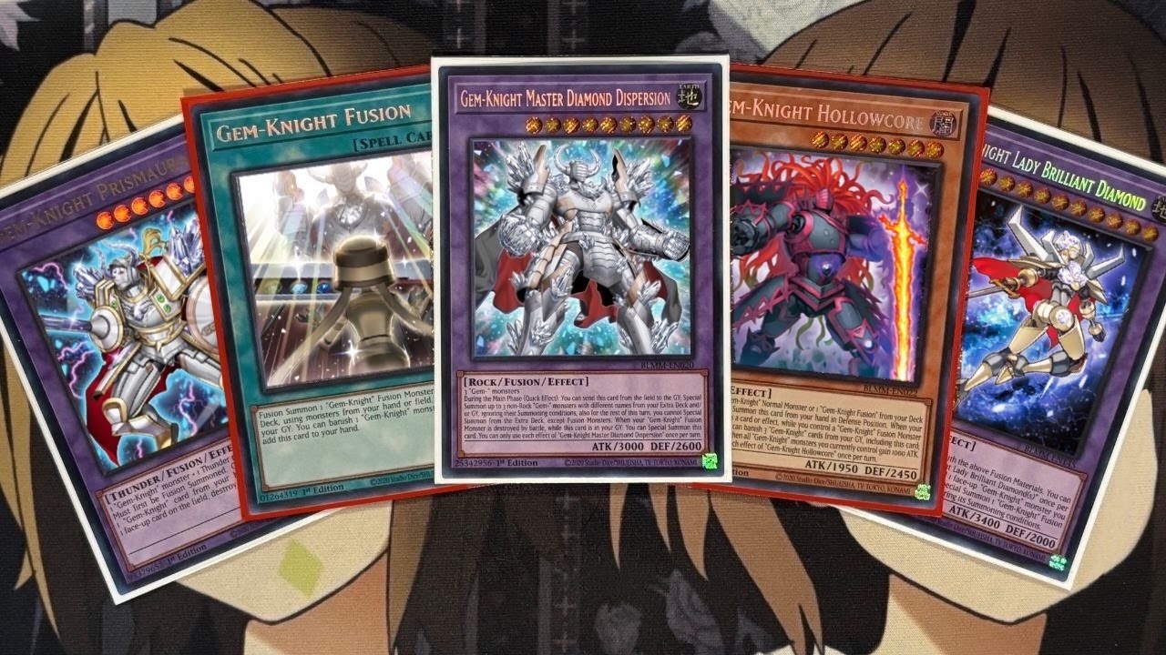 My Gem-Knight Yugioh Deck Profile for Post Monster Mayhem