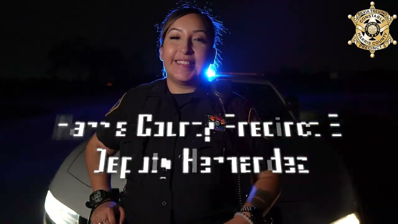 Ride Along With a Harris County Precinct 6 Constable Deputy - A Day in the Life [Deputy Hernandez]