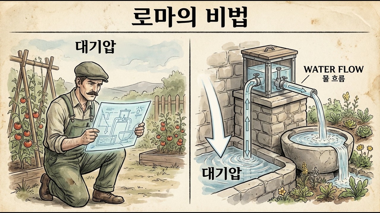 15달러 “제로 에너지” 물 펌프: 현대 정원을 위한 고대 로마의 비밀