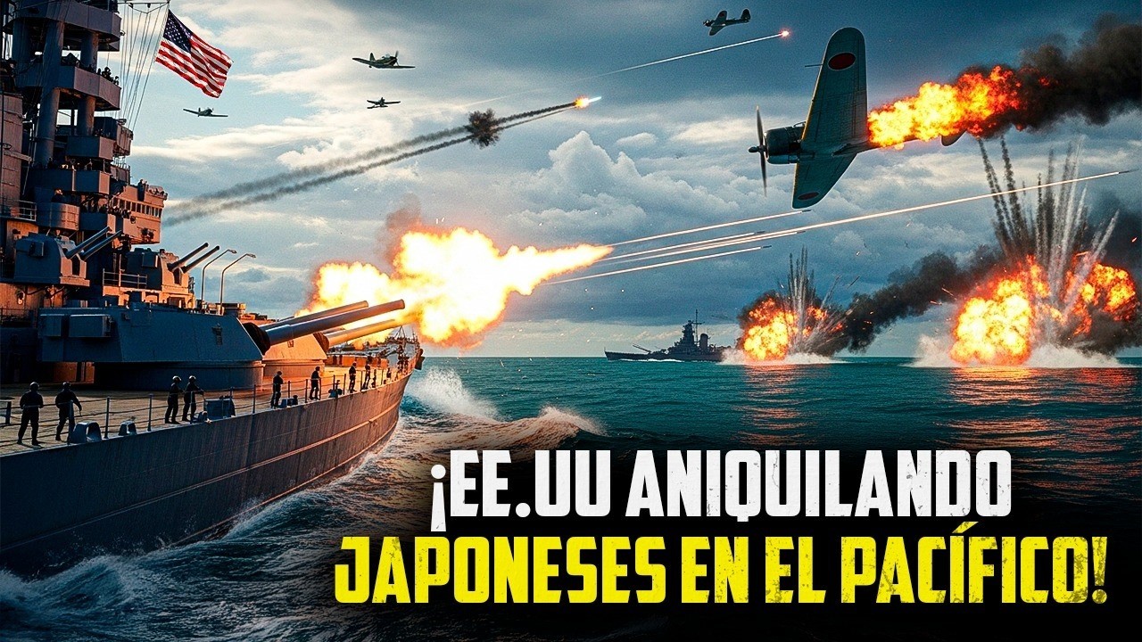 Así fueron ANIQUILADOS +110.000 japoneses por EE.UU en la PEOR DERROTA del Pacífico