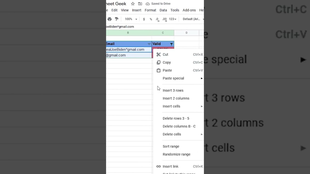How to remove invalid emails!