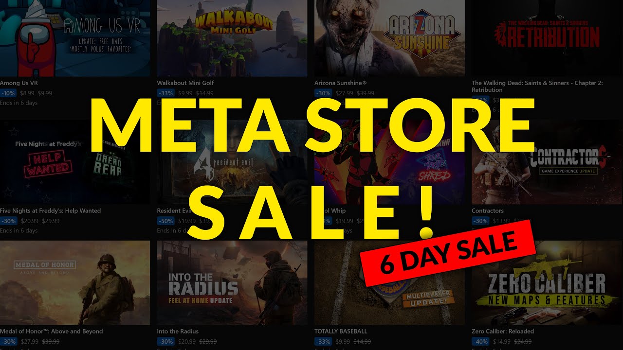 Resident Evil 4 50% Off! Other Great Deals at Meta&rsquo;s Showcase Sale