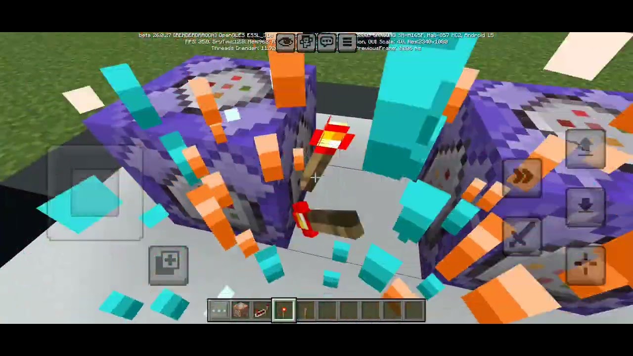 How to make a healing aura with specific item in minecraft