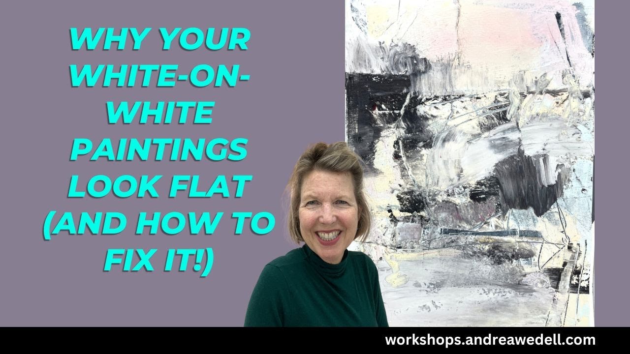 Why Your White-on-White Paintings Look Flat (And How to Fix It!)
