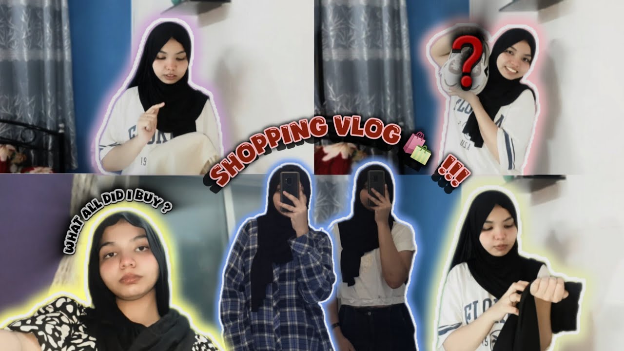 Shop with meee🛍 | What all have I bought ❓|Shopping Vlog | Fatima Khan |