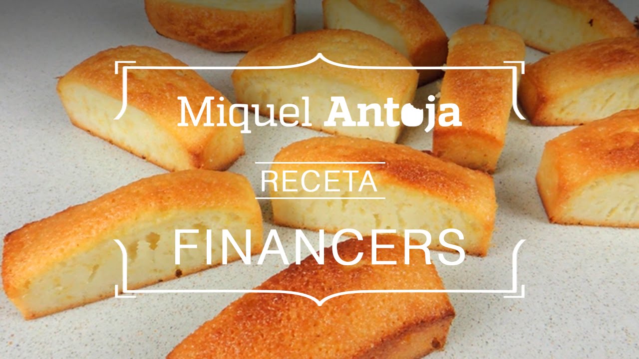 Receta de Financiers paso a paso