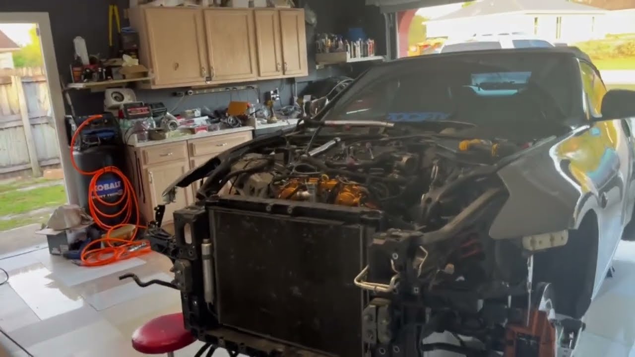 370z Soho motorsport Turbo installation Part 2