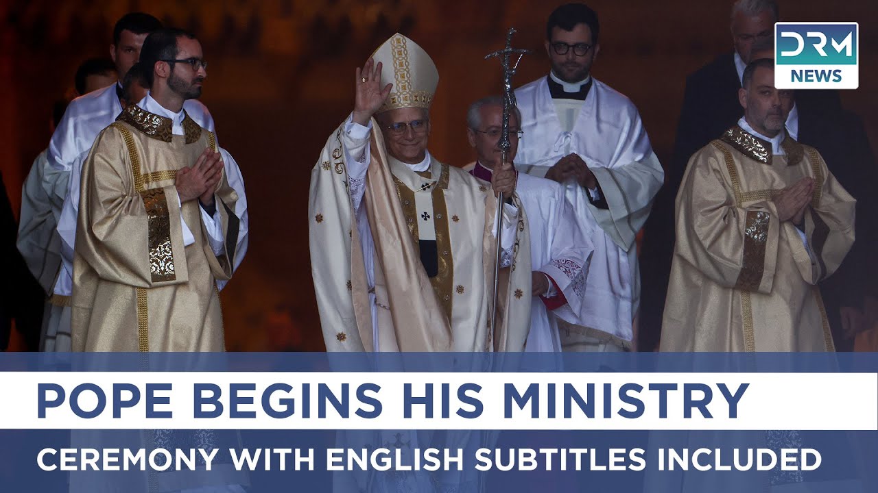 Pope Leo XIV Installed as Bishop of Rome | English Subtitles | DRM News | AK1B